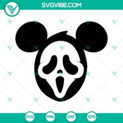 Disney, Halloween, SVG Files, Mickey Ghost Face Halloween SVG Files, Ghost Face 17