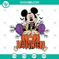 Disney, Halloween, SVG Files, Boo Mickey Ghost Halloween SVG Files, Boo SVG 3