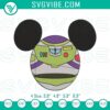 Mickey Head Buzz Lightyear machine embroidery designs with Disney Toy Story pattern, ideal for crafting projects.