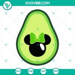 mickey minnie avocado svg disney summer vacation svg png dxf eps digital files 6 mockup