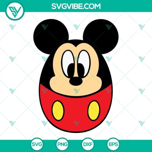 mickey minnie easter egg svg easter bunny svg disney easter svg png dxf eps instant download 6 mockup