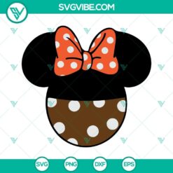 Mickey Minnie Fall Thanksgiving SVG Files, Mouse Head Fall SVG Image Bundle 2 2