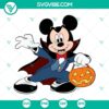 Disney Halloween SVG bundle featuring Mickey and Minnie Mouse in spooky Halloween designs, perfect for crafts.