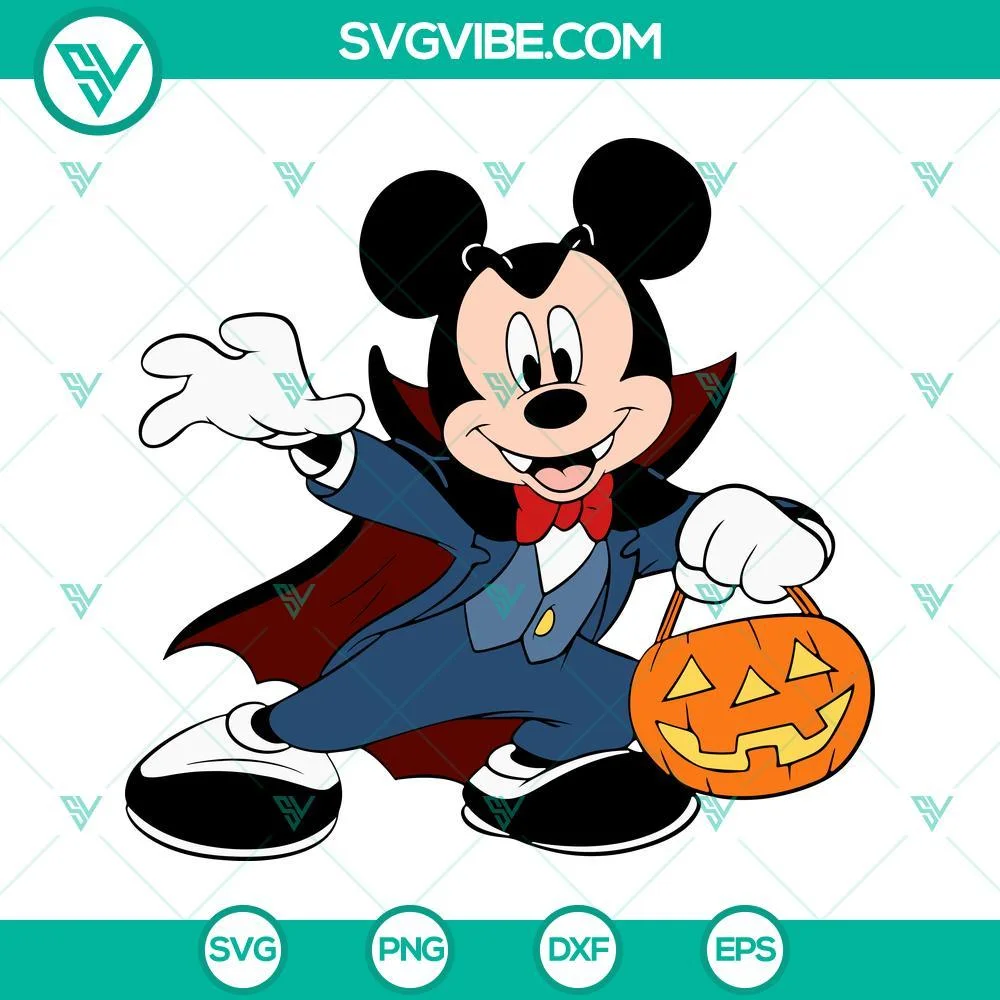 Disney, Halloween, SVG Files, Mickey Minnie Halloween SVG Files, Disney 1