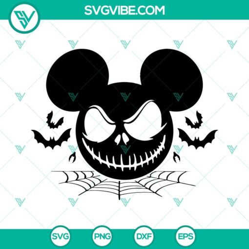 mickey minnie jack skellington halloween svg jack and sally halloween svg nightmare before christmas svg 8 mockup