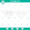 Mickey and Minnie Mouse Hearts SVG File Bundle for Valentine's Day, perfect for DIY crafts and decorations.