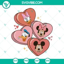 Disney, SVG Files, Valentine's Day, Mickey Minnie Mouse Valentines SVG Files, 2