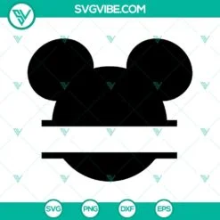 Disney, SVG Files, Coco Mickey Ears SVG File PNG DXF EPS Cut Files Disney 4