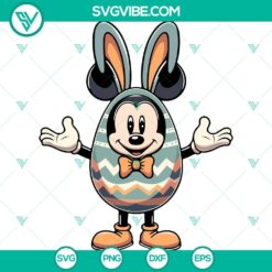 Disney, Easter, SVG Files, Mickey Mouse Easter Eggs SVG Images, Mickey Easter 24