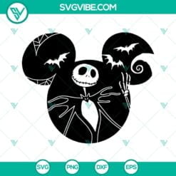 Halloween, SVG Files, Jack Skellington And Zero SVG Files, Nightmare Before 3