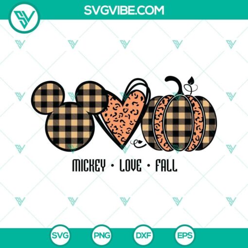 mickey mouse love fall svg fall pumpkin svg hello fall svg autumn svg pumpkin svg 1 mockup