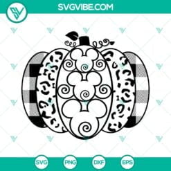 Disney, Fall, SVG Files, Mickey Mouse Pumpkin SVG Files, Fall Pumpkin SVG 5