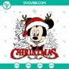 Christmas, Disney, SVG Files, Mickey Mouse And Friends Christmas SVG Image, 14