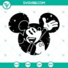 Mickey Mouse SVG and Disneyland Ears SVG images for crafting, PNG and DXF formats included.