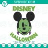 Disney Halloween embroidery design featuring Mickey Mouse as a scary zombie. Perfect for Halloween projects.