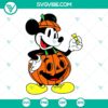 Mickey Mouse Halloween pumpkin SVG images for Disney fans, available in PNG, DXF, and EPS file formats.