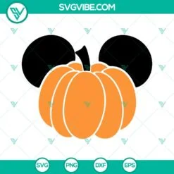 Disney, Halloween, SVG Files, Mickey Pumpkin SVG Images, Mickey Halloween SVG 2