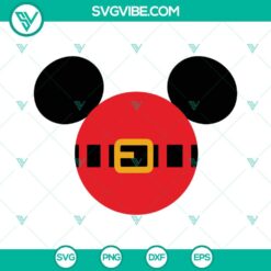 Christmas, Disney, SVG Files, Disney Minnie Mouse Merry Christmas SVG Image PNG 3