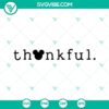 Mickey Mouse Thanksgiving SVG files with fall and autumn designs for crafting projects.