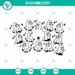 Halloween, Starbucks Cup Wrap, SVG Files, Hocus Pocus Full Wrap SVG Images, 4