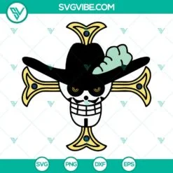 Anime, SVG Files, Mihawk Logo SVG File, Hawk Eyes SVG Files, One Piece SVG 2