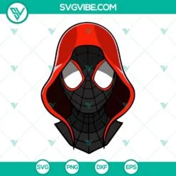 Movies, SVG Files, Miles Morales SVG Files, Spider Man SVG Image, Marvel Comics 2