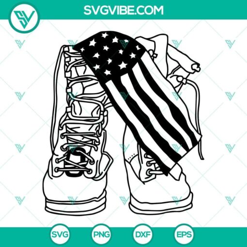 military boots svg american flag svg army svg veteran svg combat boots svg fallen soldier svg 7 mockup