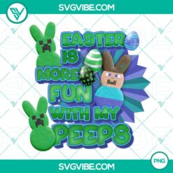 Easter, PNG Files, Minecraft Easter Is More Fun With My Peeps PNG Images, 22