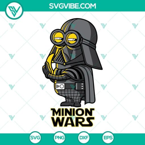 minion darth vader star wars svg despicable me minions the rise of gru 2022 svg 6 mockup