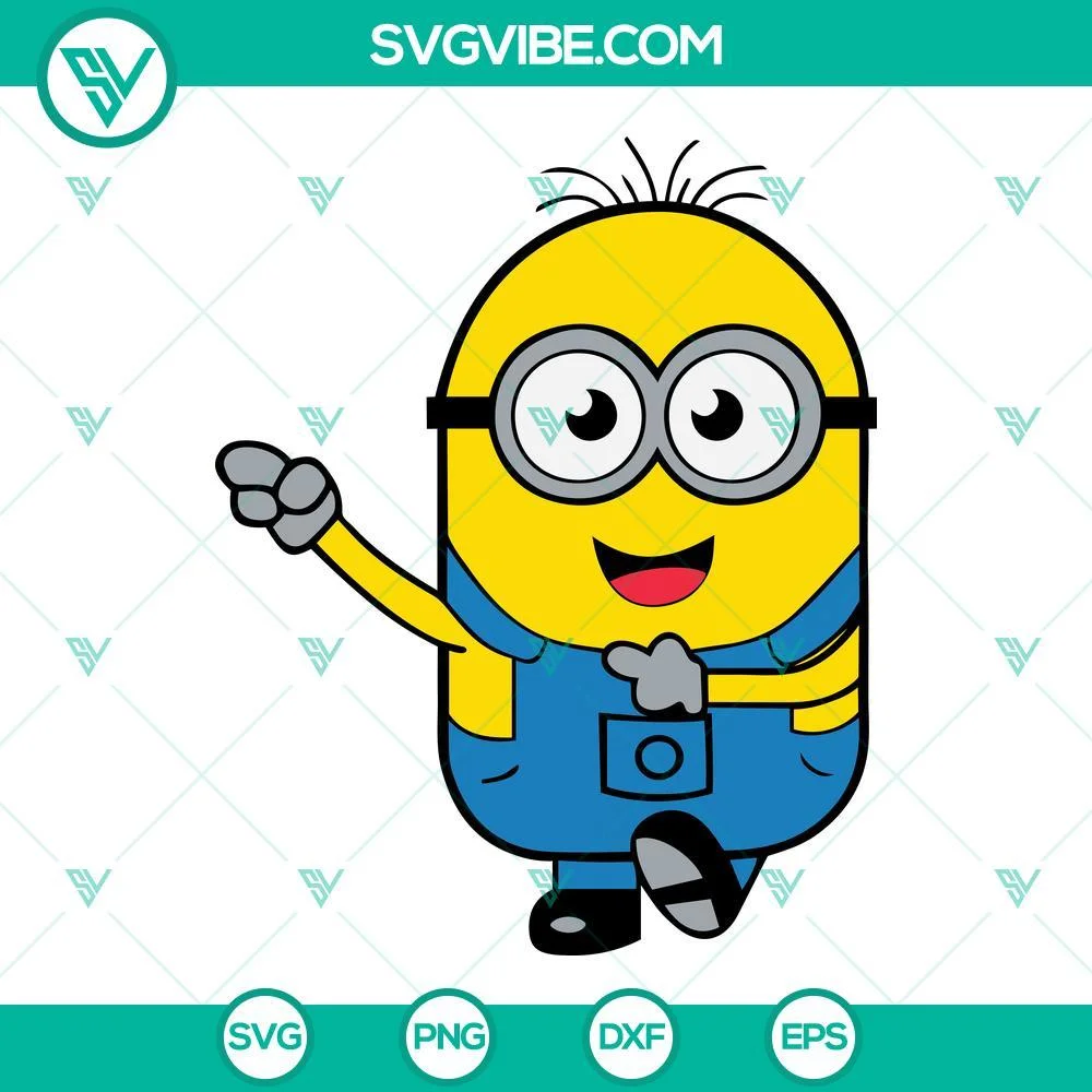 Movies, SVG Files, Minions Pikachu SVG Files Bundle, Pikachu And Minions SVG 4