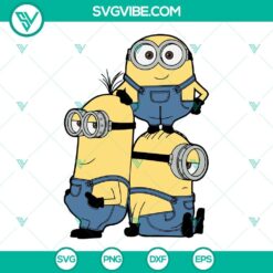 Movies, SVG Files, Minions SVG Image Bundle, Minions Banana SVG Image, Minions 2