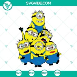 Disney, SVG Files, Minions SVG Files, Minions PNG, Minions Vector Clipart, 6