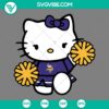 Cartoons, Sports, SVG Files, New England Patriots Hello Kitty Cheerleader SVG 14