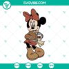 Minnie Mouse fall, Thanksgiving, and Halloween SVG file with festive designs for crafting projects.