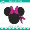 Disney Cruise Minnie Mouse head pirate machine embroidery design for a fun vacation vibe.