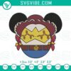 Minnie Mouse head Jessie machine embroidery design with Minnie Toy Story pattern, perfect for Disney fans and crafting projects.