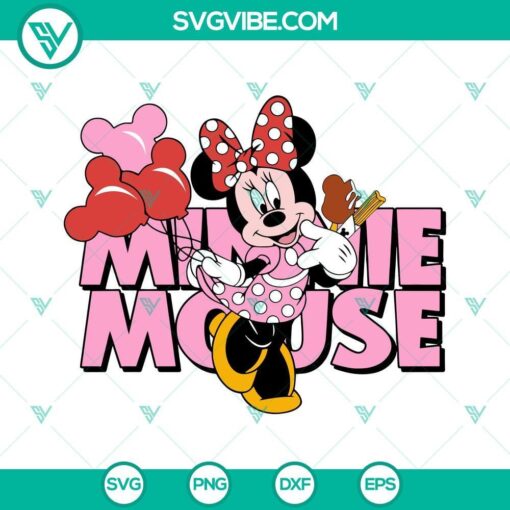 minnie mouse svg minerva mouse svg mickey girlfriend svg disney cartoon character svg png dxf eps cut files 8 mockup