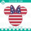 Disney Embroidery Designs, Embroidery Designs, Minnie Mouse USA Flag Ice Cream 13