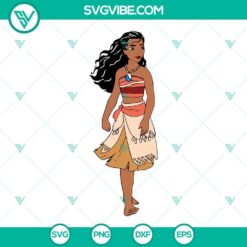 Disney, SVG Files, Moana And Pig SVG Image, Moana SVG Images Cut File, Moana 3