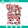 Red and black "Mom of a Senior 2023" SVG download for senior moms, Class of 2023 design. Perfect for graduation shirts and crafts.