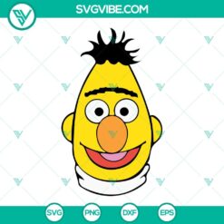 Monster Faces Sesame Street SVG File Bundle, Cookie Monster SVG File, Elmo 11