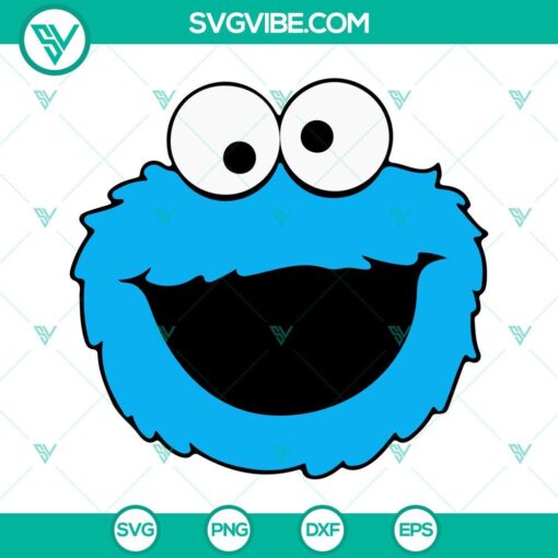 monster faces sesame street svg bundle cookie monster svg elmo svg sesame street characters svg png dxf eps 9 mockup 10