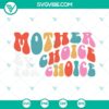 Mother By Choice For Choice and My Body My Choice SVG design with Pro text for a feminist digital product.
