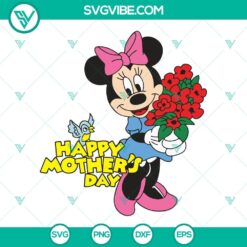 Disney, Mothers Day, SVG Files, Mother’s Day Minnie Mouse SVG Images, Minnie 21