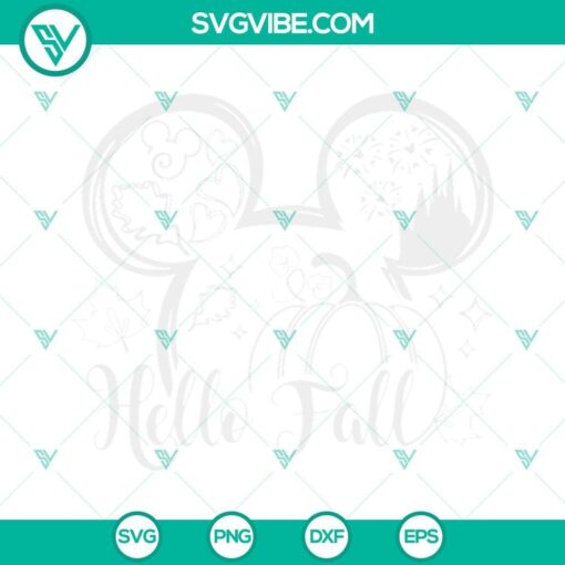 mouse ears hello fall svg mouse ears autumn svg hello fall svg 2 mockup