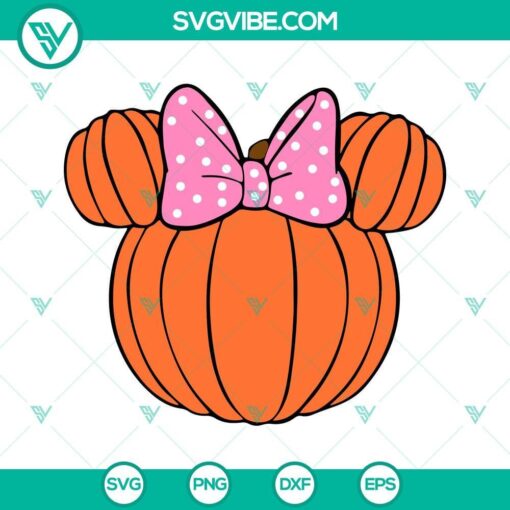 mouse head pumpkins svg bundle pumpkin fall halloween svg png dxf eps cut files for cricut 9 mockup