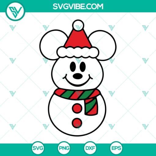 mouse snowman christmas svg disney mickey minnie snowman svg snowman svg bundle 2 mockup