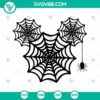 Mouse Spider Web Halloween SVG File with Spider Web SVG Download Bundle for Halloween decorations.