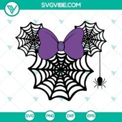 Mouse Spider Web Halloween SVG File, Halloween Spider Web SVG Download Bundle 2