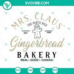 Christmas, SVG Files, Baking Christmas Cheer SVG Files PNG DXF EPS Cut Files 3